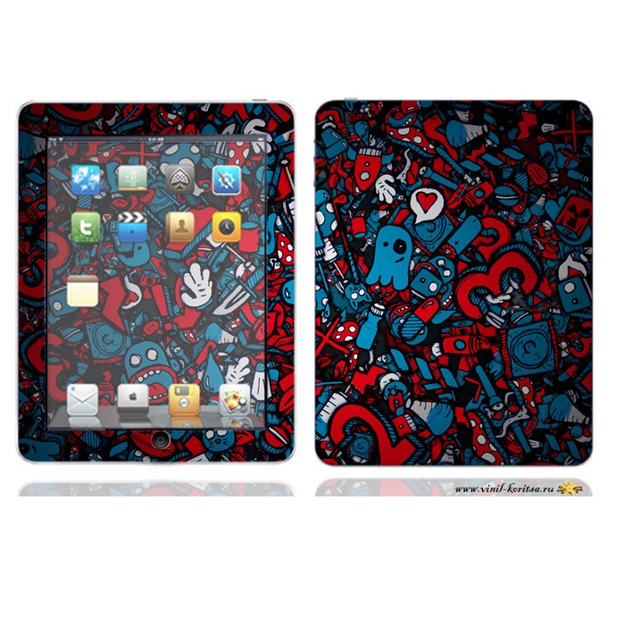 Наклейка Винил с корицей (iPad)