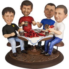 Подарок друзьям по фото Друзья не разлей пиво