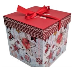 Подарочная коробка Елочные украшения