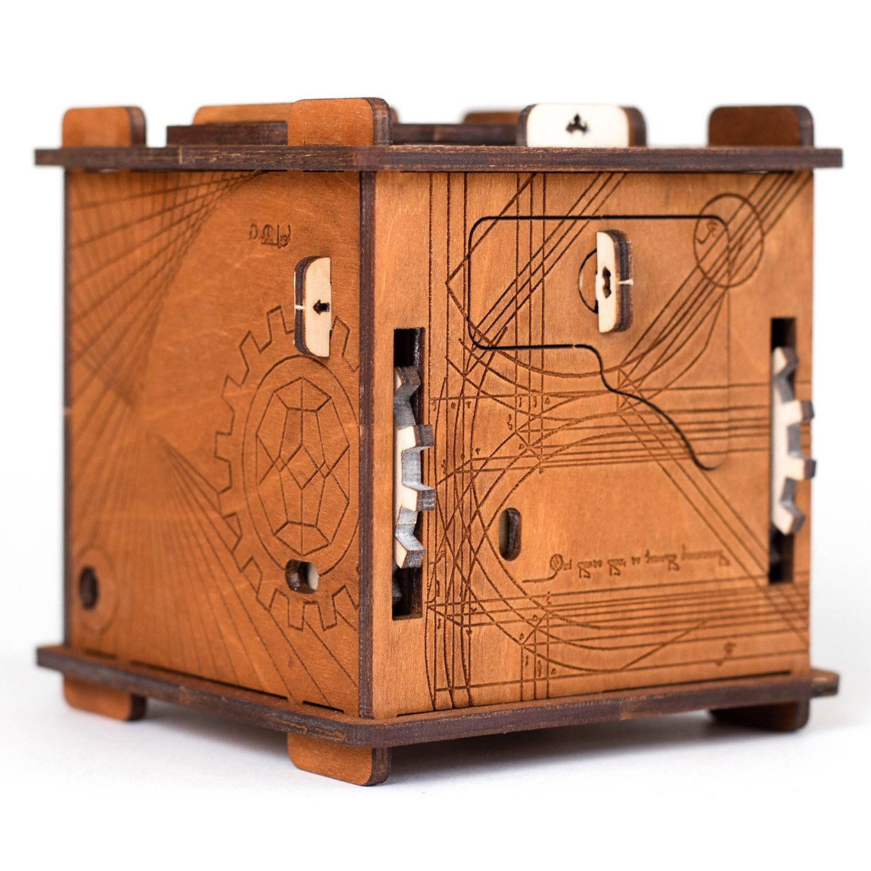 Квест-куб головоломка Woozle Da Vinchi (мокко)