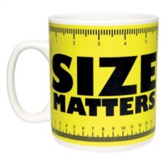 Гигантская кружка Размер имеет значение Size Matters