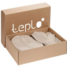 Набор Nordkyn Full Set с шарфом (бежевый)