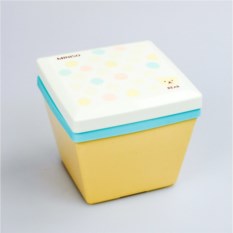 Двухкамерный ланч-бокс Bento Miniso Медведь