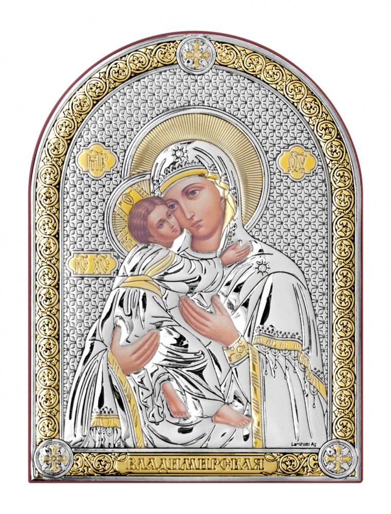 Икона Владимирская Божья Матерь 14х17 см. (Beltrami)