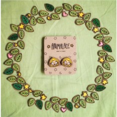 Waf Waf сережки Бананчики