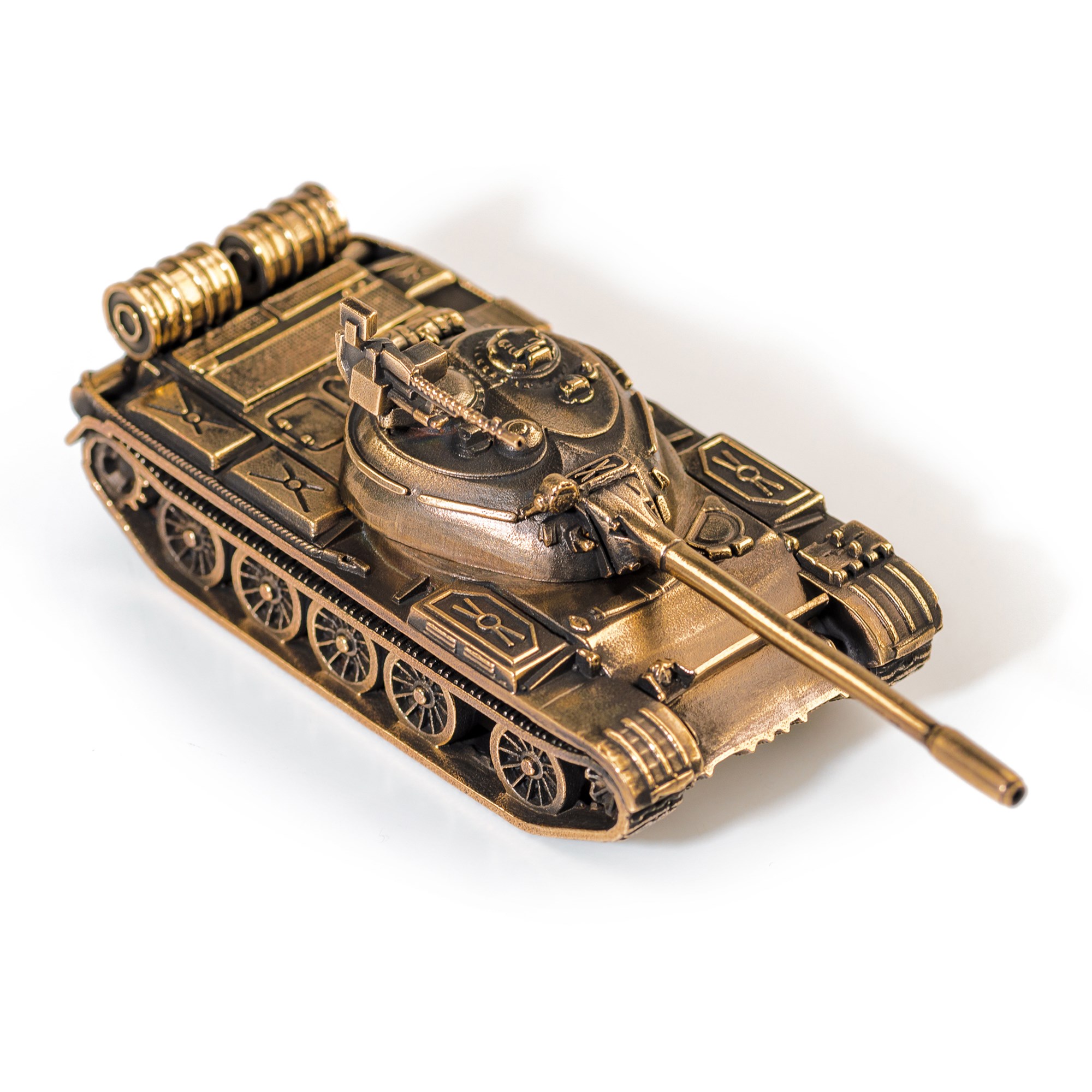 Фигурка танк. Фигурки танков. Бронзовая модель. Статуэтки танков. Мини танки из бронзы.