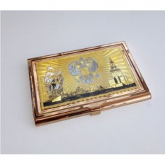 Красивая визитница Две столицы