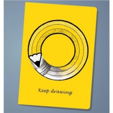 Обложка на паспорт Keep drawing