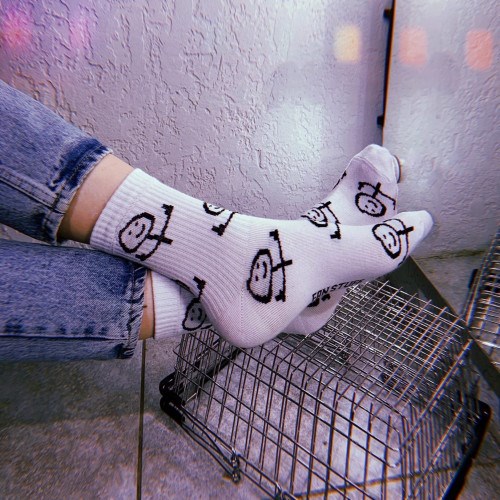 Носки белые «Факи Факули»