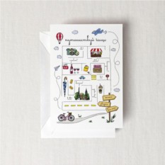 Открытка Путешественница