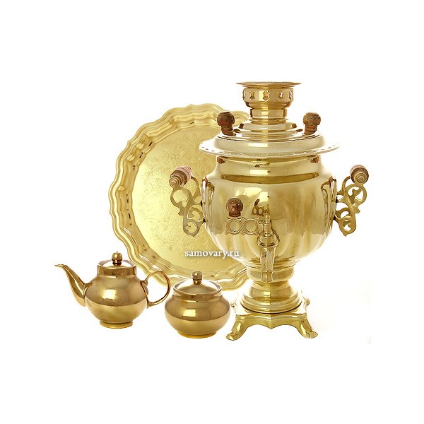 Набор самовар электрический 3 литра Юбилейный