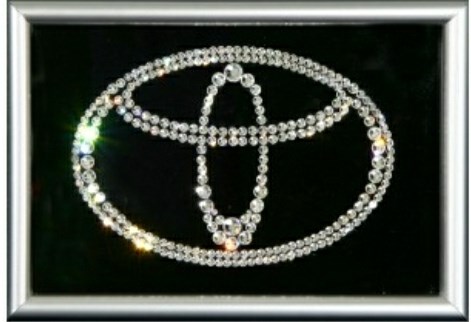 Картина Swarovski Toyota