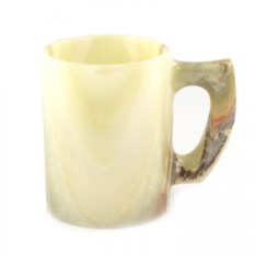 Сувенирная кружка из оникса Для чая