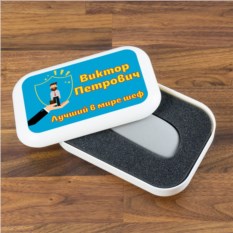 Именной пауэрбанк-камень Лучший в мире шеф