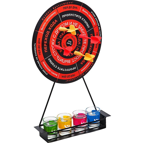 Алкогольный дартс Не забудь про тост!