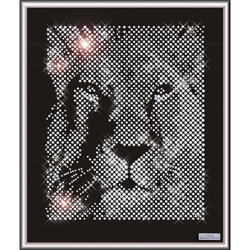 Картина swarovski «Царь Зверей»