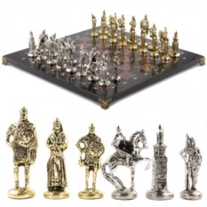 Шахматы из лемезита Русь