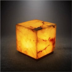 Светильник в корпусе из натурального оникса Эшли