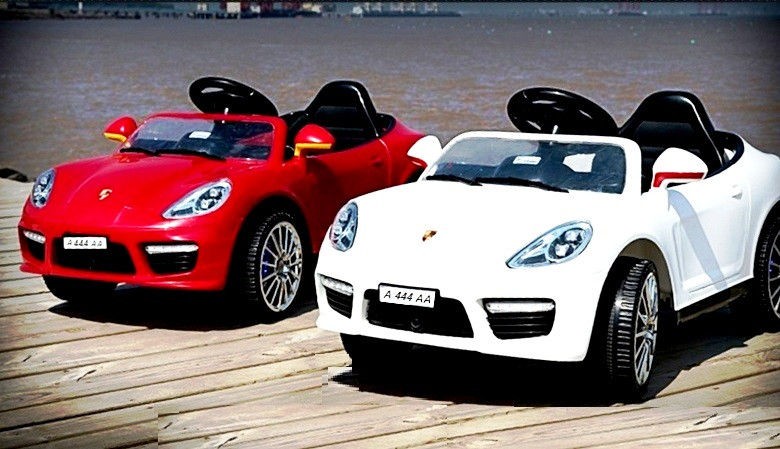 Детский электромобиль porsche