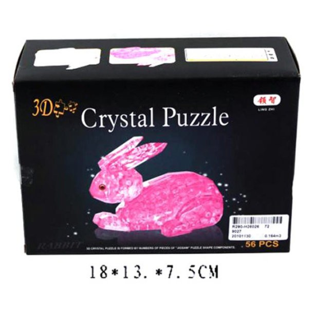 3D пазл Заяц (кролик)