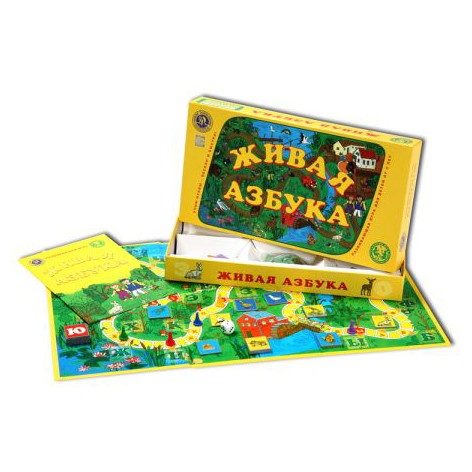 Настольная игра «Живая азбука» 