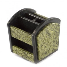 Настольный органайзер из змеевика