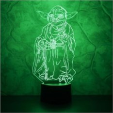 3D светильник «Йода»