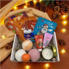 Новогодний бокс СПА 14 в 1 с LED гирлядной