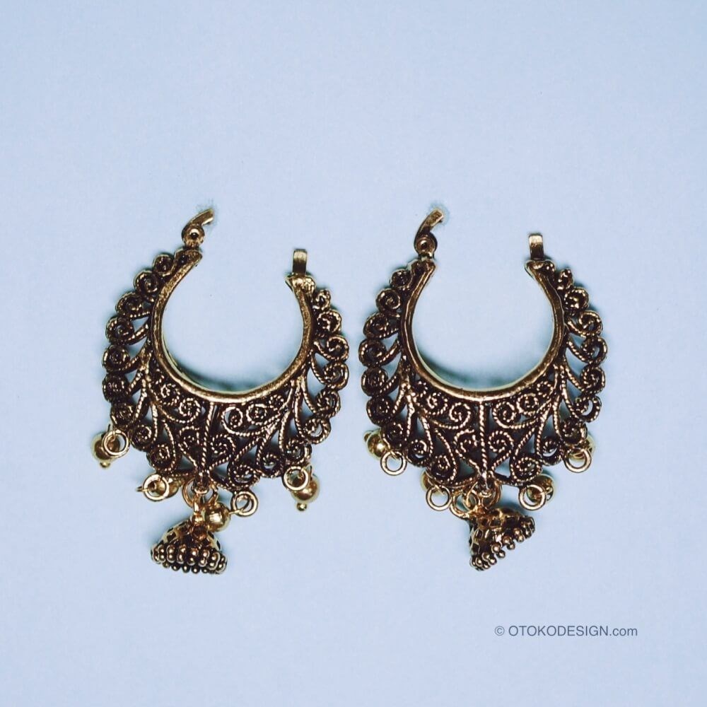 Серьги в восточном стиле