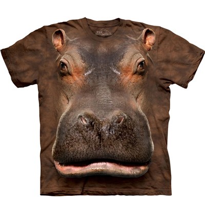 Футболка The Mountain 3D Hippo Head