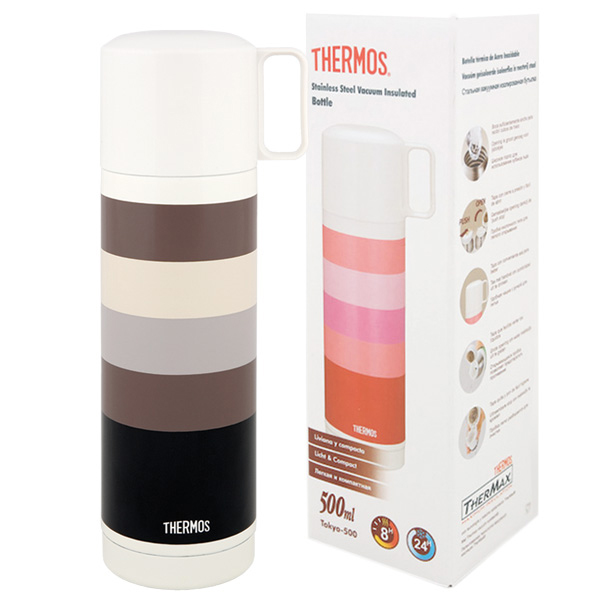 Термос стальной Thermos с широким горлом 0.5 л