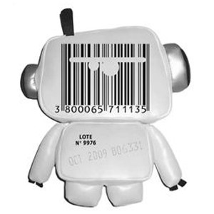 Дизайнерская игрушка CODEBOT