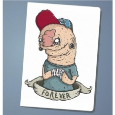 Обложка на паспорт Forever young