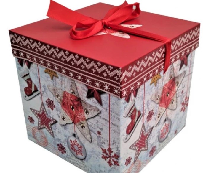 Подарочная коробка Елочные украшения
