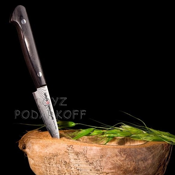 Нож кухонный овощной японский Samura tamahagane