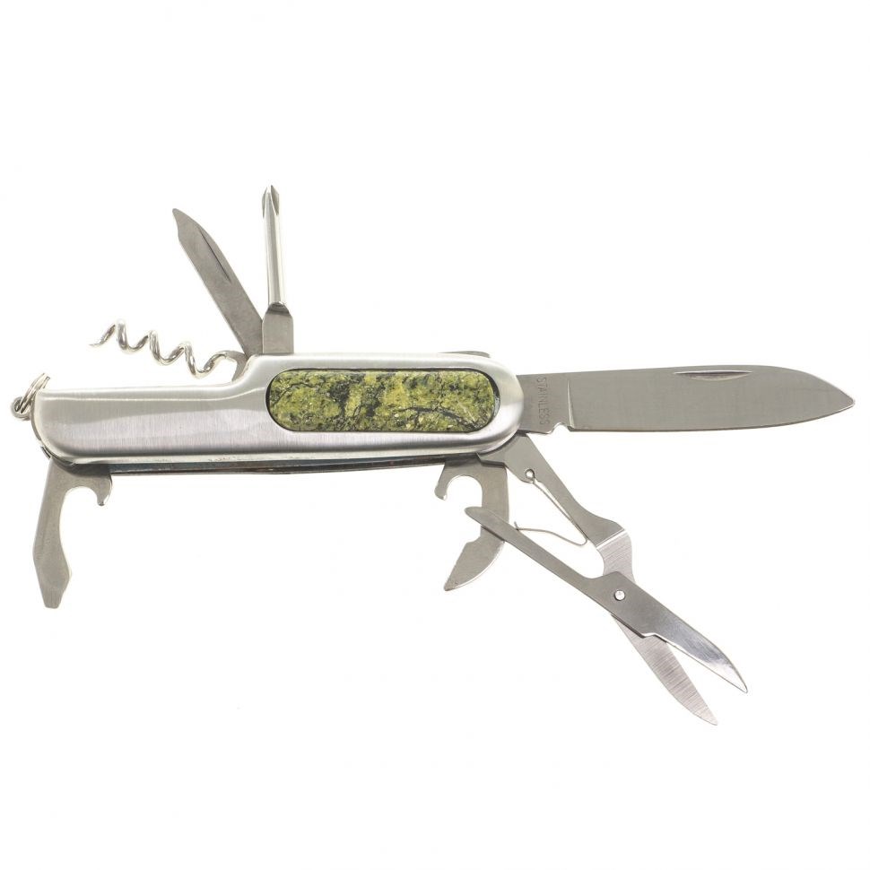 Нож-мультитул 7 в 1 с змеевиком | Складные швейцарские ножи