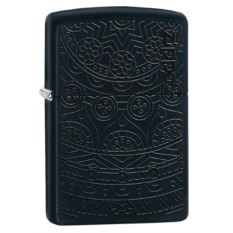 Зажигалка Zippo 29989 Tone on Tone Design Black Matte