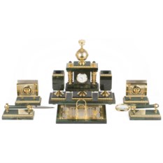 Настольный набор из нефрита Держава