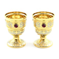 Чарки Златоуст с гранатом