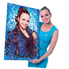Портрет по фото в стиле Dream art за 1 день