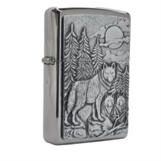Зажигалка с волком Zippo 20855