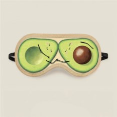 Маска для сна Авокадо