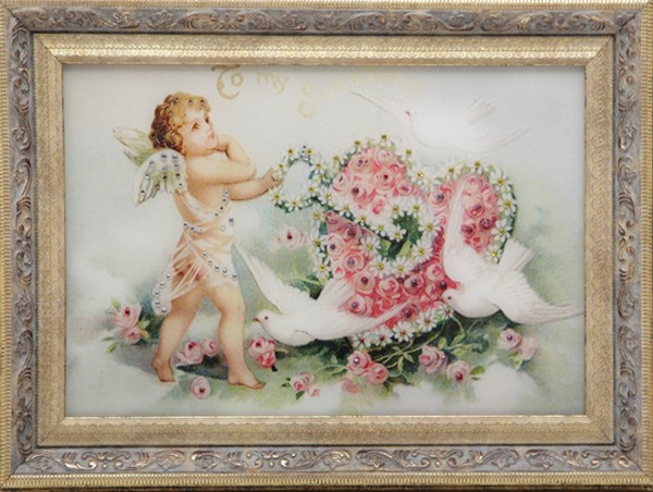 Картина с кристаллами Сваровски Святой Валентин