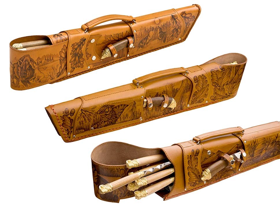 Чехол Для Шампуров Из Кожи Купить