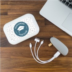 Пауэрбанк-камень «Уважаемому учителю»