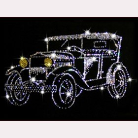 Картина Swarovski Ретро-автомобиль