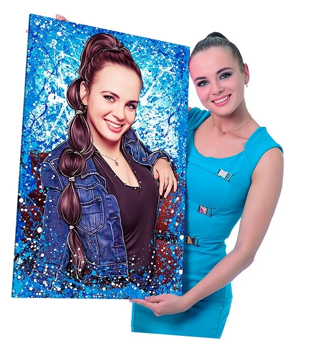 Портрет по фото в стиле Dream art за 1 день