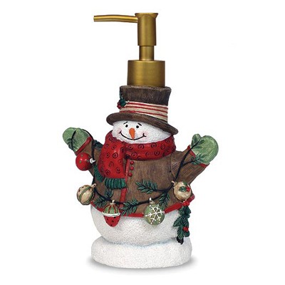 Дозатор для жидкого мыла Traditional Snowman