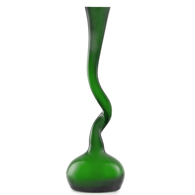 Средняя зеленая ваза Swing.