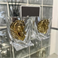 Набор из 2-х бокалов для виски «Лошадь»